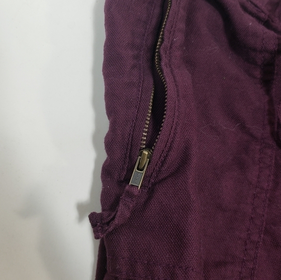 Gap Purple Casual Pants with Zippered Pockets - Picture 8 of 9